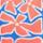 Color: Wild Flowers Stellar Blue Red