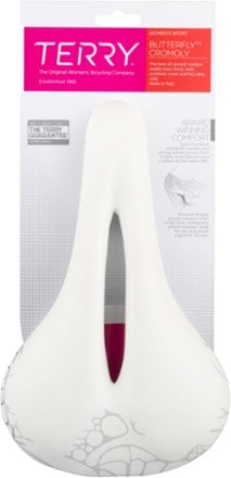 Terry Butterfly Cromoly Saddle - Women's - White 5