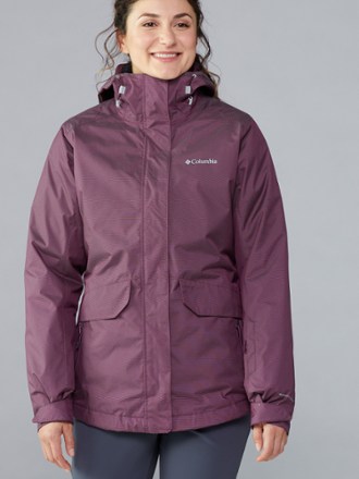 columbia hard shell jacket women's