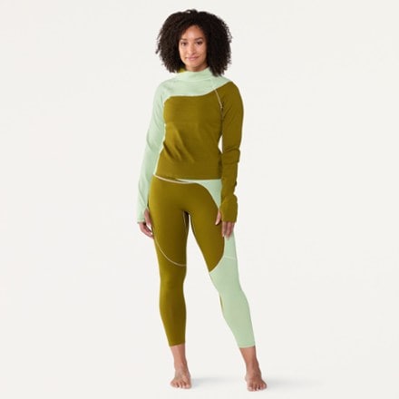 SENIQ Wool Sculpt Merino Mock-Neck Long-Sleeve Base Layer Shirt - Women's 3