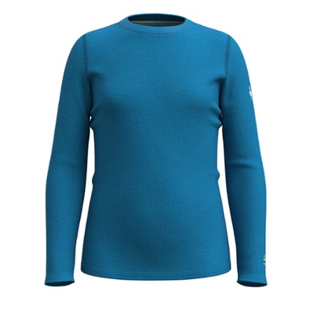 Smartwool Classic Thermal Merino Crew Base Layer Top Blue
