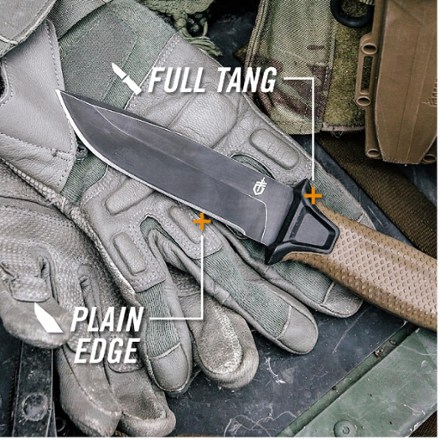 Gerber StrongArm Serrated Fixed Blade Knife 8