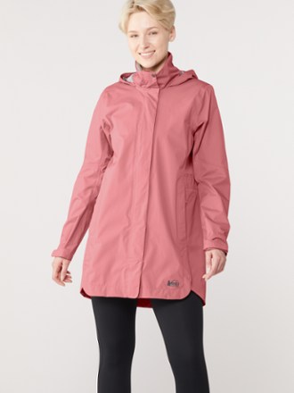 REI Co-op Rainier Long Line Rain Jacket - Women's 1