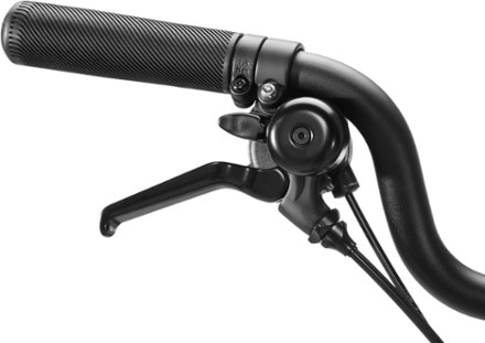 Brompton C Line Explore Folding Bike - High Handlebar shifters (House Red)