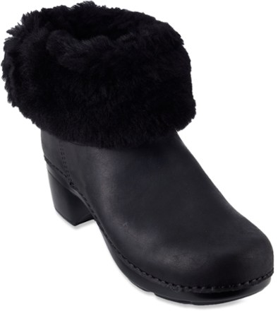 dansko black booties