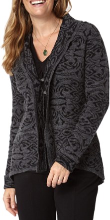 rose cardigan sweater