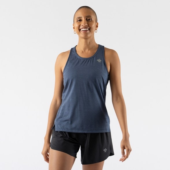 On Body Image of color Dress Blues