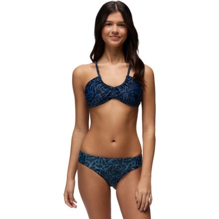 prAna Reef Break Adjustable Swimsuit Top - Women's BLACK SEAWEED (Bottoms not included)