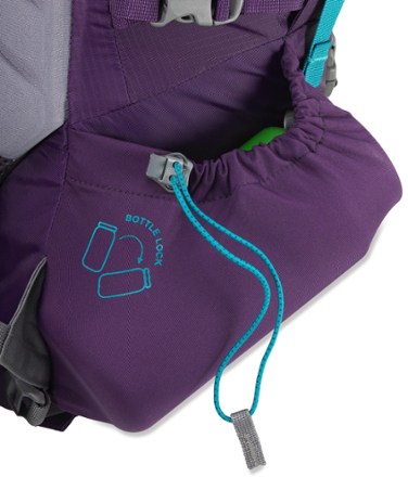 water bottle storage (Dark Grape)