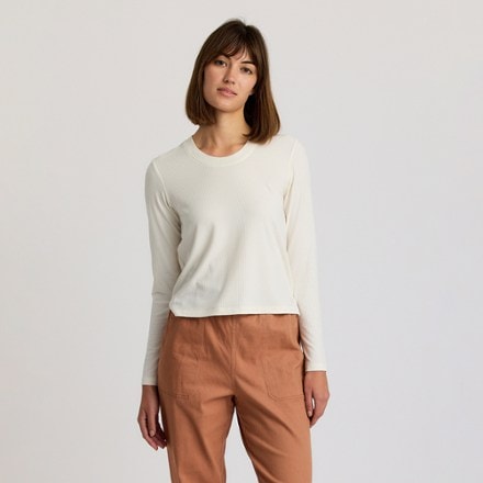 Free Fly Ribbed Long-Sleeve Shirt - Women's 0