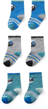 Smartwool Toddler Trio Socks - 3 Pairs - Toddlers' 0