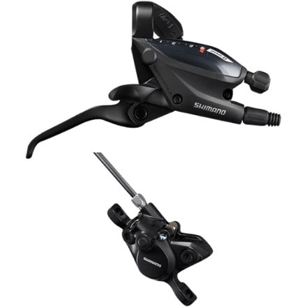 Shimano ST-EF505 EZ Fire Plus 8-Speed Shift/Brake Lever with BR-MT200 Disc Brake Caliper - Right/Rear 0