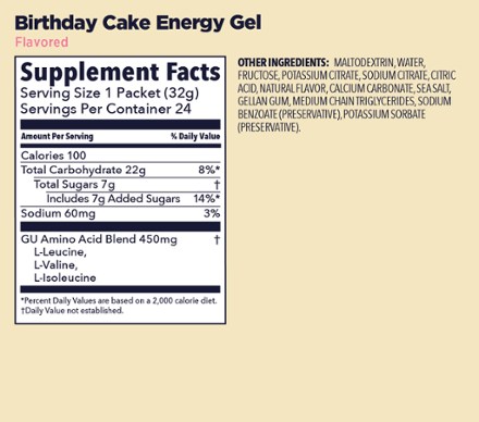 Energy Gel