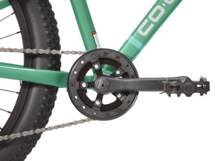 Co-op Cycles REV 24 Kids' Mountain Bike Crankset (Castlerock) (Cascade Green)