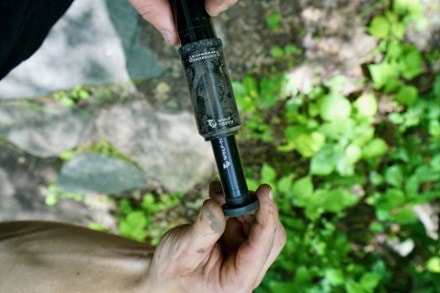 Wolf Tooth Components EnCase Pump 30 cc with Tubeless Tire Plug Tool 7