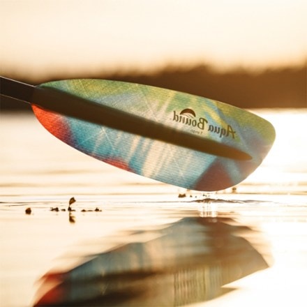 Aqua Bound Whiskey Fiberglass 2-Piece Posi-Lok Bent Shaft Kayak Paddle 6
