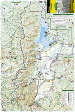 Teton Crest Trail Map National Geographic Grand Teton National Park Trail Map | Rei Co-Op