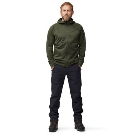 Fjallraven Abisko Grid Fleece Hoodie - Men's 3
