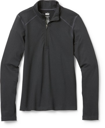 REI Co-op Midweight Half-Zip Base Layer Top - Kids' 0