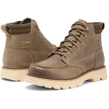 Sorel Lark-47 Moc Toe Waterproof Boots - Men's 5