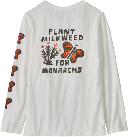 Patagonia Long-Sleeve Regenerative Organic Certified Cotton Graphic T-Shirt - Girls' 2