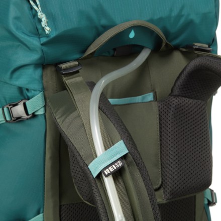 REI Co-op Trailmade 60 Pack - Women's Hydration port & tube routing (reservoir not included)