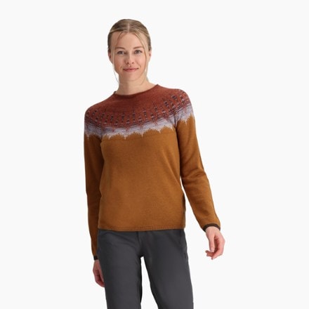 Royal Robbins Westlands Fairisle Crew Sweater - Women's 1