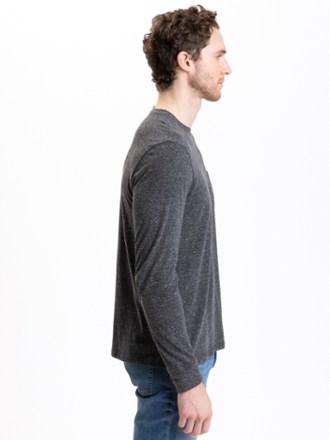 Threads 4 Thought Long-Sleeve Triblend Pocket Crew T-Shirt - Men's 2