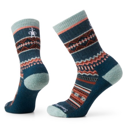 Smartwool Everyday Snowed In Sweater Light Cushion Crew Socks 0