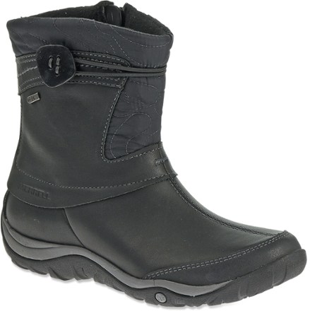 Merrell Dewbrook Zip Waterproof Winter Boots - Black - Women's - REI.com