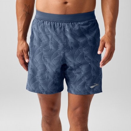 Brooks Journey 7" 2-in-1 Shorts - Men's 0