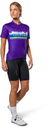PEARL iZUMi Quest Graphic Cycling Jersey - Women's 3
