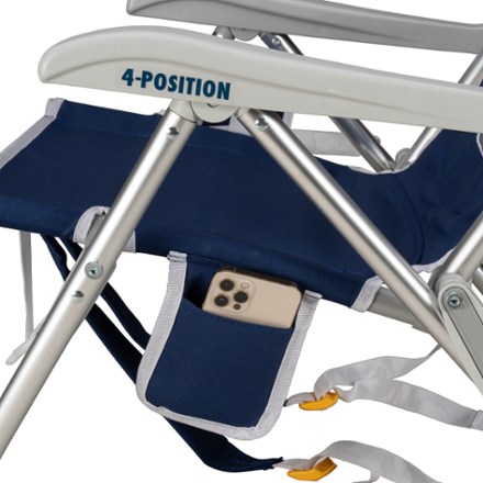 GCI Outdoor Backpack Beach Chair - Nautical Blue 7