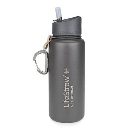 LifeStraw Go Stainless-Steel Water Filter Bottle - 24 fl. oz. 0