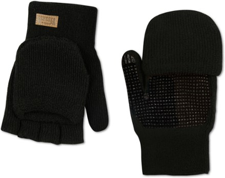 Kinco Alyeska Lined Half-Finger Gloves with Convertible Mitt Hoods 0