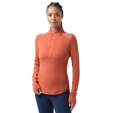 Stio BasisPeak Wool Midweight Half-Zip Base Layer Top - Women's 1