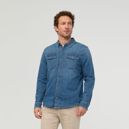 DUER Performance Denim Lite Two-Pocket Shirt - Men's 0