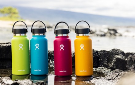 Hydro Flask Wide-Mouth Vacuum Water Bottle with Straw Lid - 32 fl. oz. 4