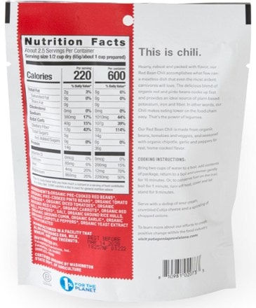 Patagonia Provisions Organic Red Bean Chili - 2.5 Servings 1