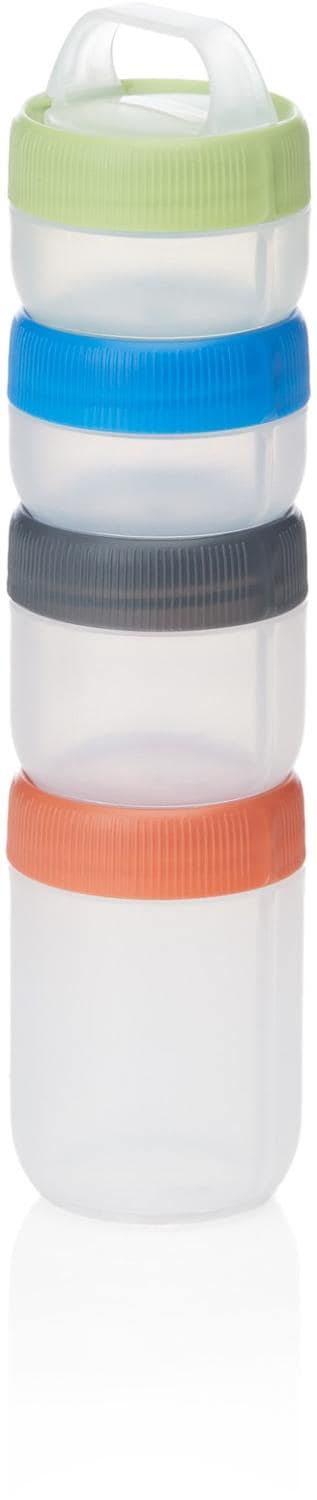 Stax 4-Piece Interlocking Container Set - Small