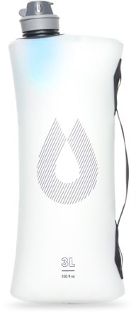 HydraPak Seeker 3 L Collapsible Water Container + Filter Cap - 100 fl. oz. 0