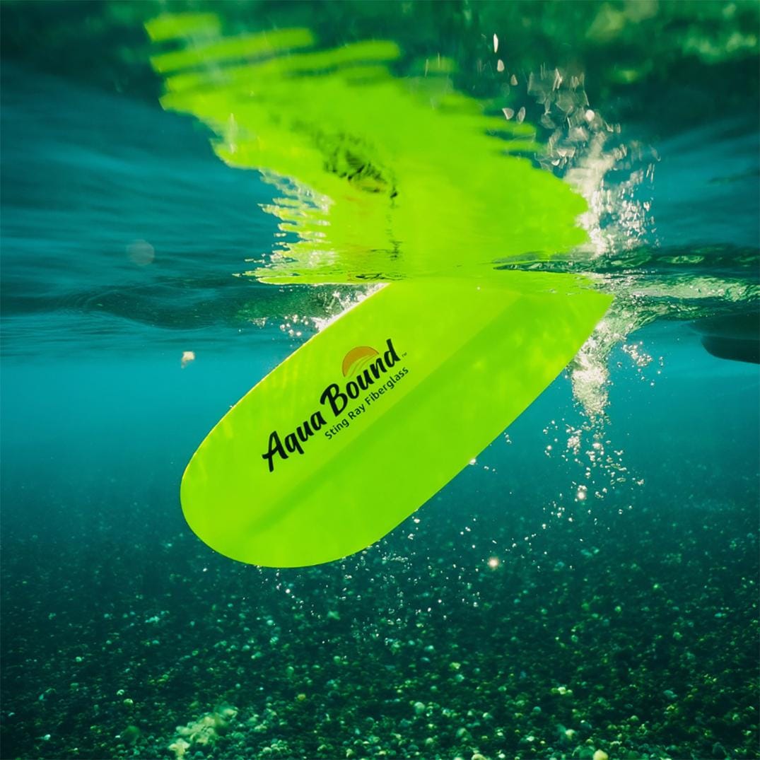 Location Image for Sting Ray Fiberglass 2-Piece Snap-Button Kayak Paddle