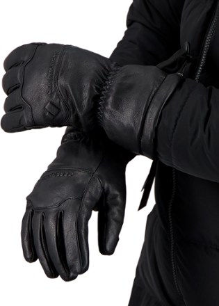 Obermeyer Solstice Leather Gloves - Women's 4