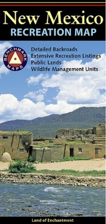 Benchmark Maps New Mexico Recreation Map 0