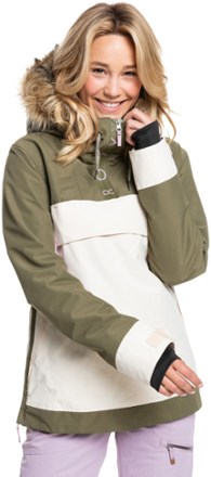 Aan de overkant Bewijzen banner Roxy Shelter Snow Insulated Jacket - Women's | REI Co-op