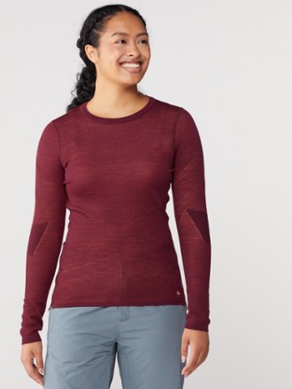 Smartwool Intraknit Thermal Merino Crew Base Layer Top - Women's 1