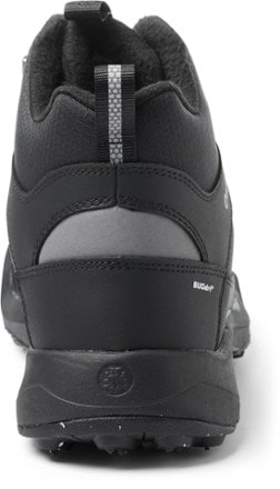 ICEBUG Stride BUGrip Boots - Men's Back view (Black/Jade Mist)