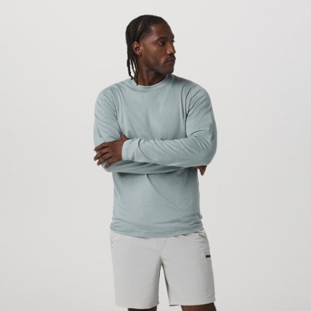 On Body Image of color Misty Blue Heather