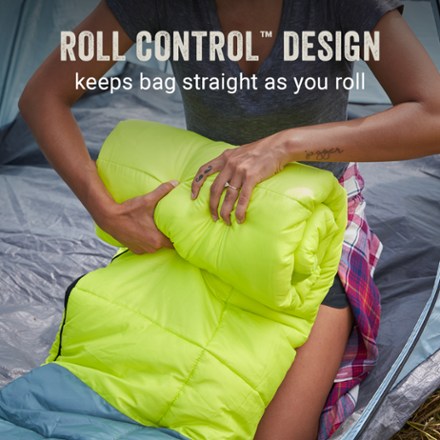 Coleman Kompact 40 Big & Tall Contour Sleeping Bag 9