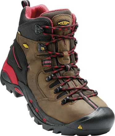 MENS STANLEY LEATHER SAFETY BOOTS STEEL TOE CAP HIKER SHOES WORK TRAINER  SIZE UK